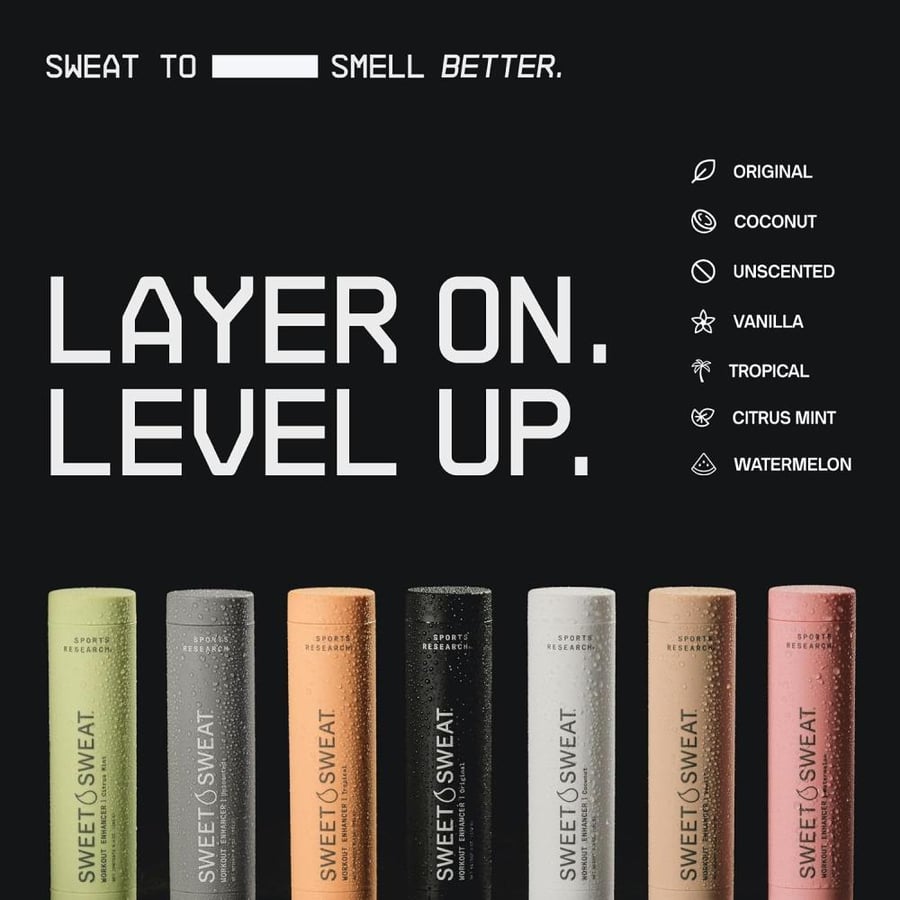Sweet Sweat Workout Enhancer Roll-On Gel Stick - Makes You Sweat Harder and Faster, Use with Sweet Sweat Waist Trimmer