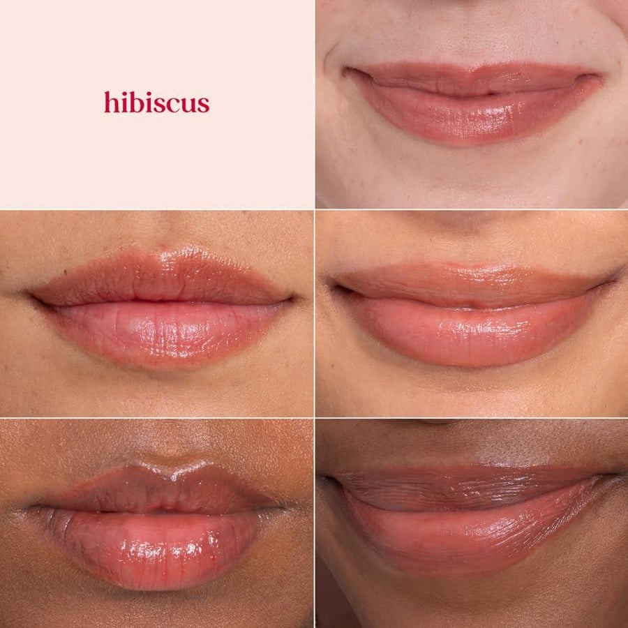 Burts Bees Tinted Lip Balm - Hibiscus for Unisex 0.15 oz Lip Balm