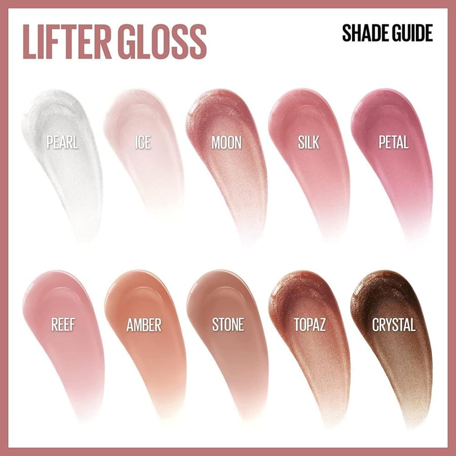 MAYBELLINE New York Lifter Gloss with Hyaluronic Acid, 08 Stone