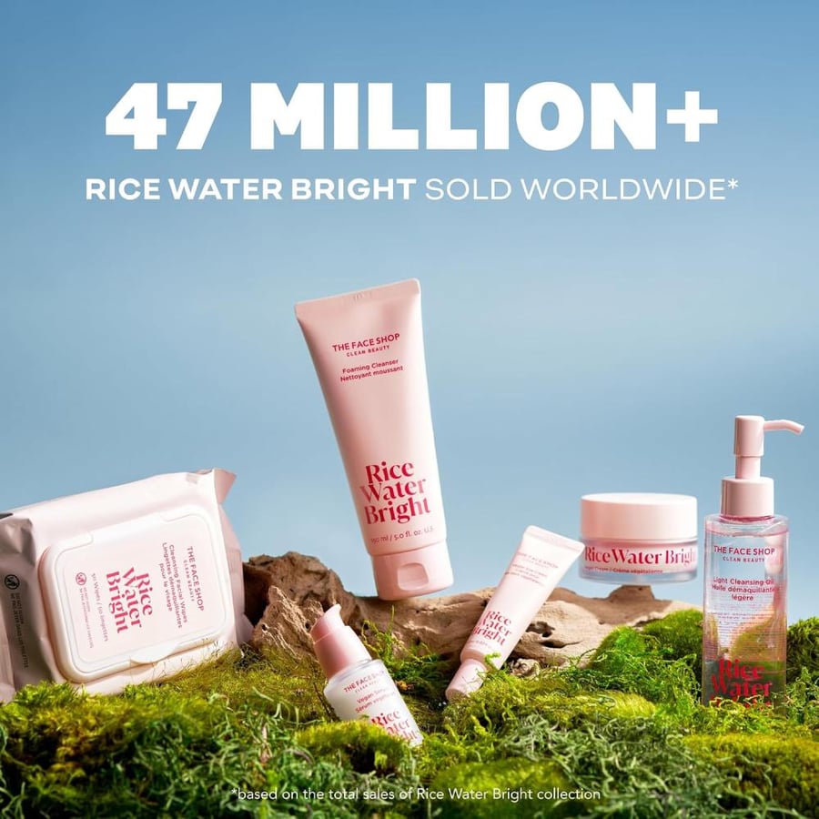 THEFACESHOP Rice Water Bright Foam Cleanser 150ml