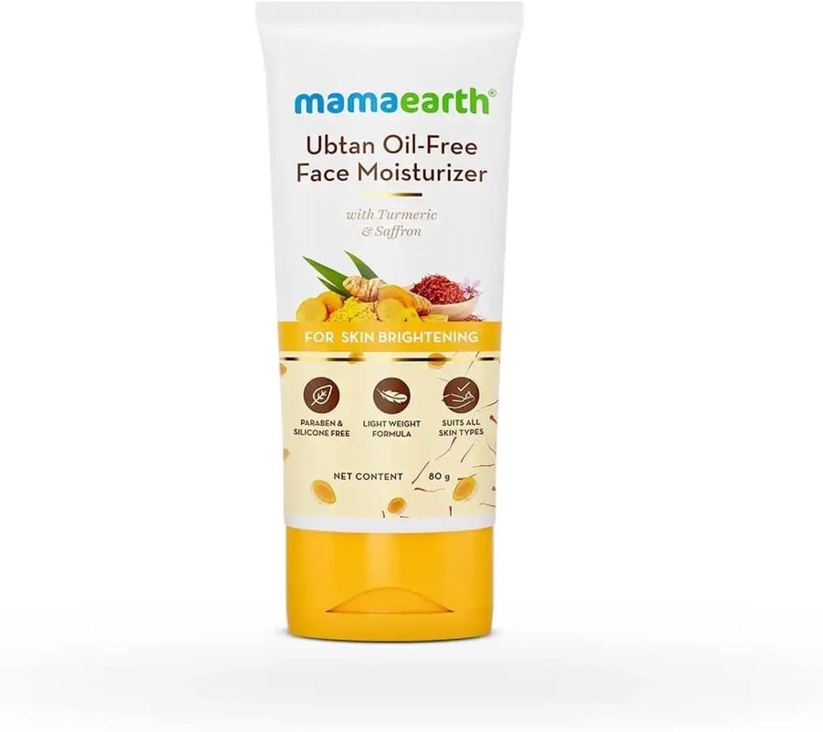 Mama Earth Ubtan Oil-Free Face Moisturizer 80 ml