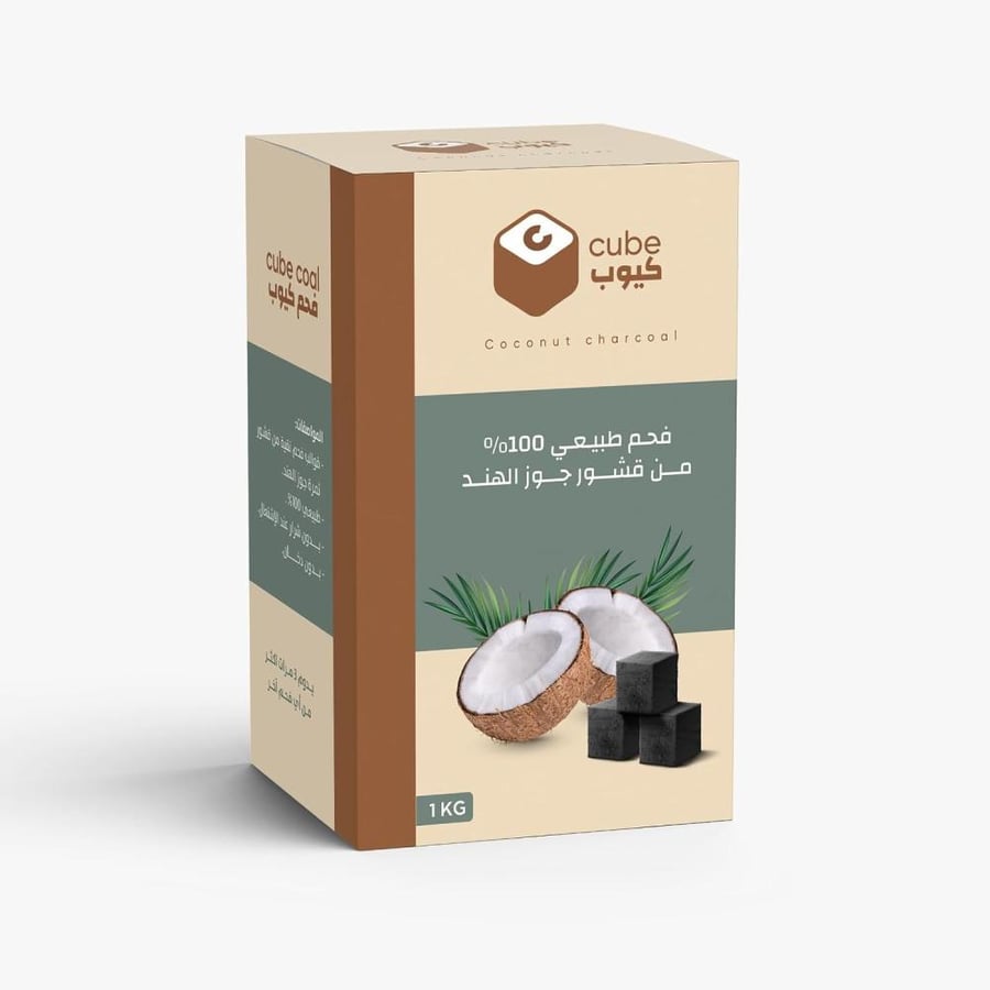 CUBE COCONUT CHARCOAL