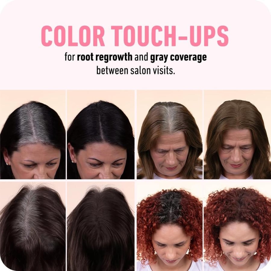 BOLDIFY Hair Powder, Root Color Retoucher, Dark Grey 4g
