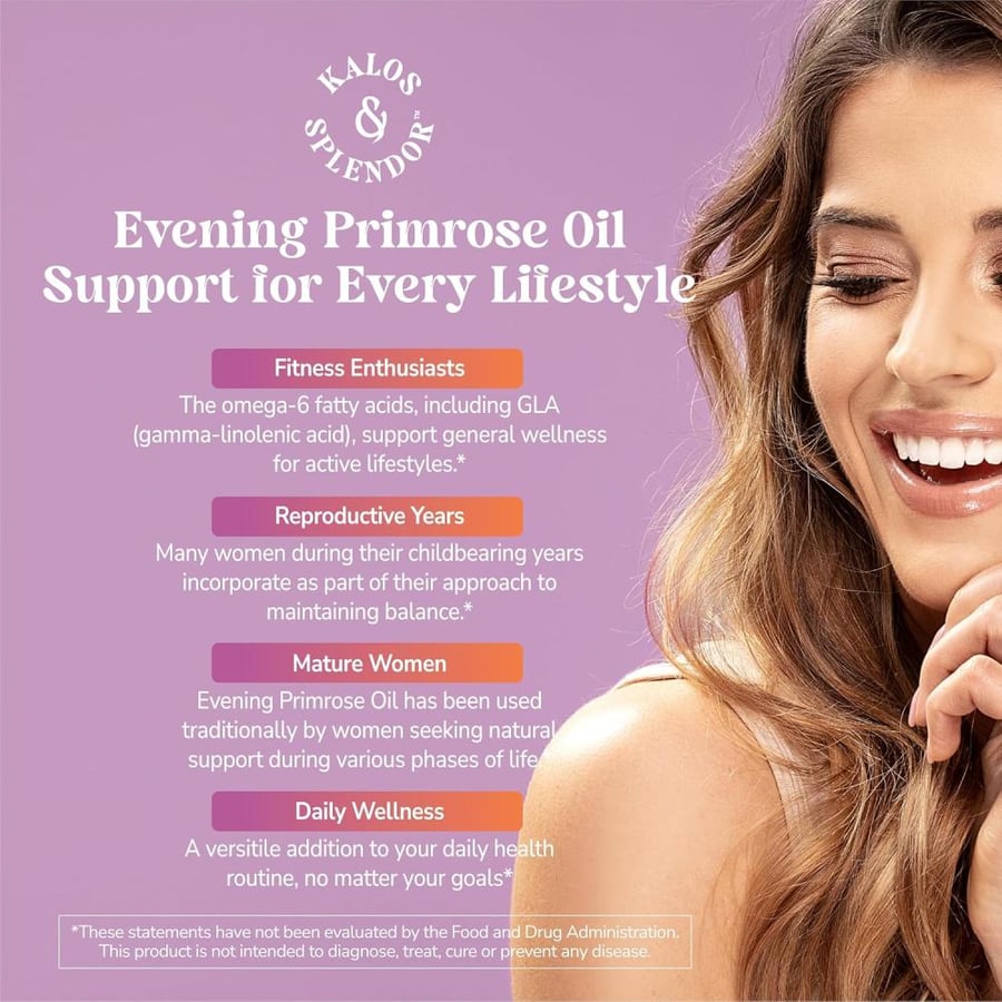 21st Century Evening Primrose Oil Womens Health Support - 60 Softgels
