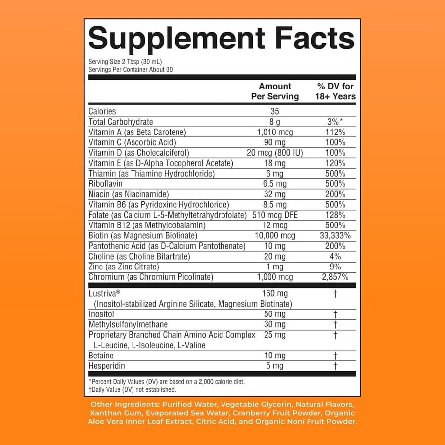 ganics Multivitamin Multimineral Supplement for Women with Lustriv