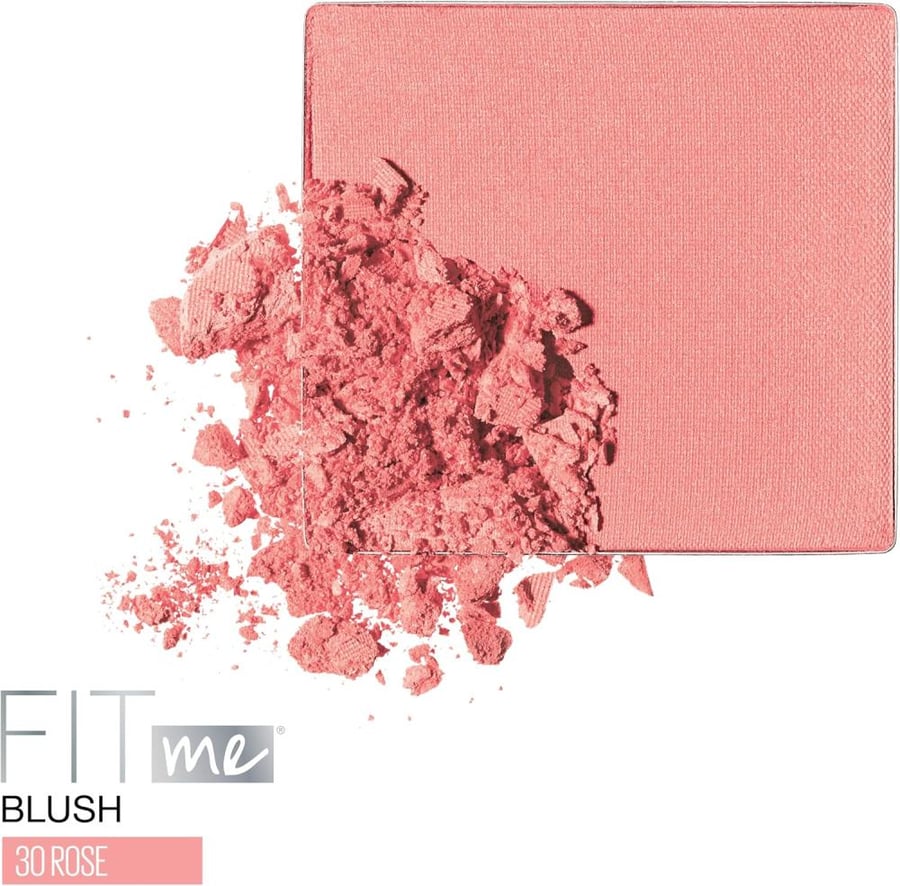 Maybelline Fit Me Powder Blush, Lightweight, Smooth, Blendable, Long-lasting All-Day Face Enhancing Makeup Color, Rose, 1 Count