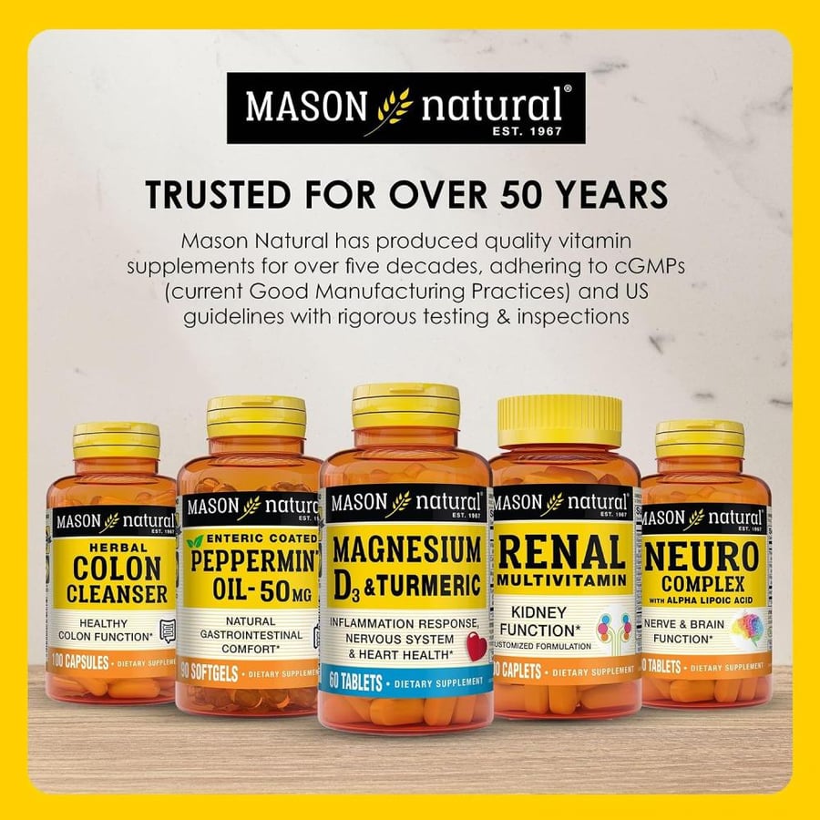 Mason Ginkgo Biloba , 60 Capsules