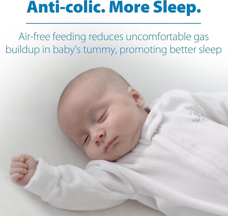 Dr. Brown’s Anti-Colic Options+ Narrow Baby Bottles, 0m+ Level 1 - Bottle to Reduce Colic, 4 Pack, 8 oz Pink Floral Designs