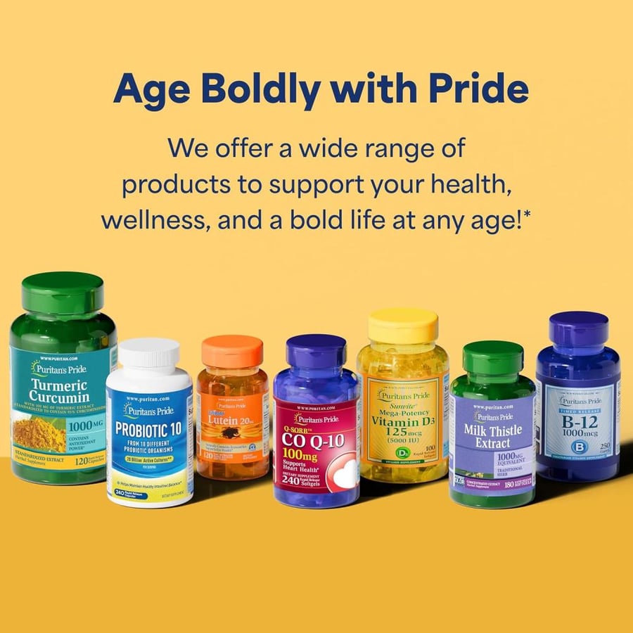 Puritan's Pride L-arginine 1000mg Free Form - 100 Rapid Release Capsules