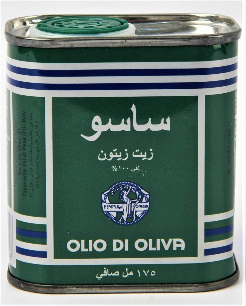 Sasso Pure Olive Oil, 175 Ml - Pack Of 1