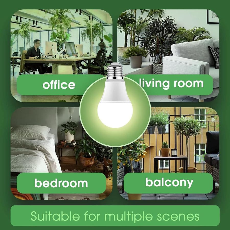 Crescere lampadine, LED Grow Bulb A19 Bulb, Full Spectrum G
