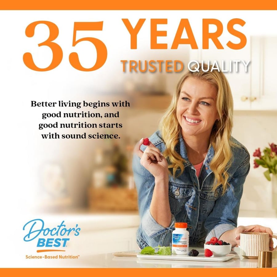 Doctor's Best Extra Strength Ginkgo Veggie Capsules (120mg, 360 Pieces)