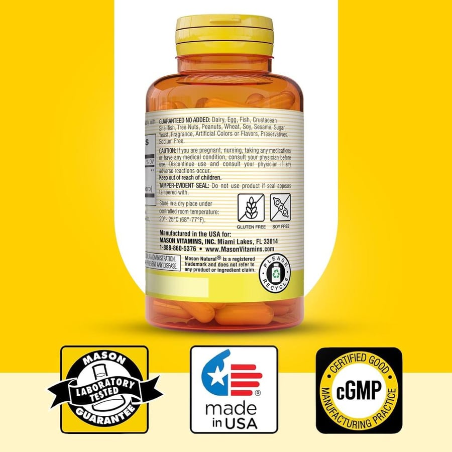 Mason Ginkgo Biloba , 60 Capsules