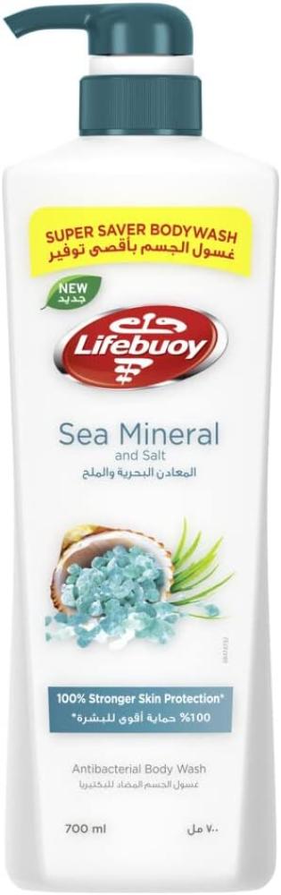 Lifebuoy Anti Bacterial Body Wash Sea Minerals, 700 ml