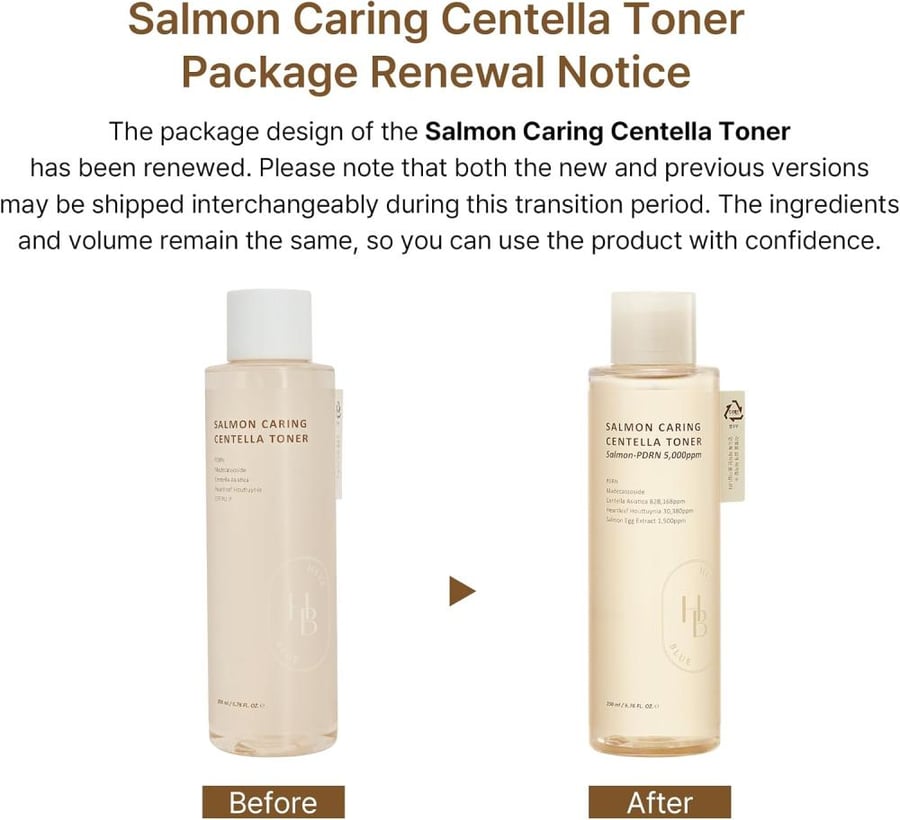 Heveblue Salmon Care Centella Toner