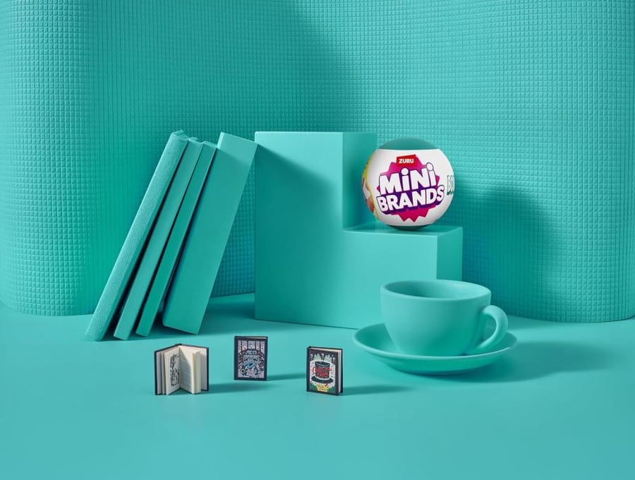 S001-MINI BRANDS-BOOK MINI BRANDS -SERIES 1,21pcs/Gravity PDQ,42pcs/CTN, STD Color Asst