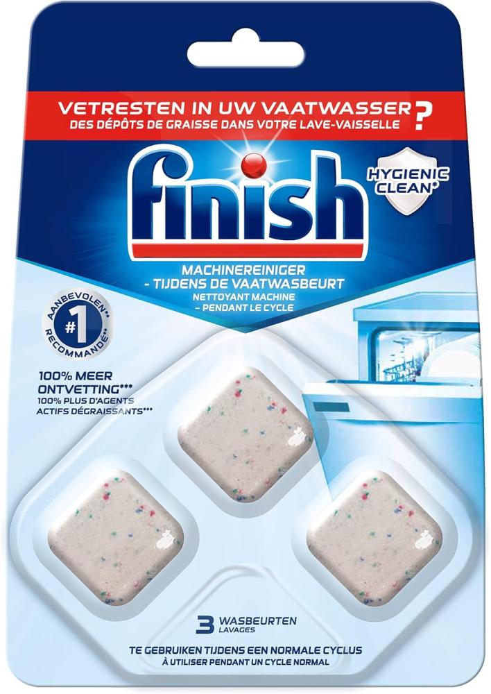 Finish Machine Cleaner While Washing - 3 Pieces