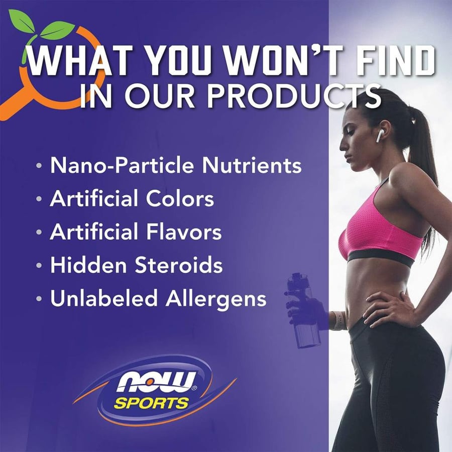 NOW ZMA Sports Recovery Food Supplements - 180 Capsules