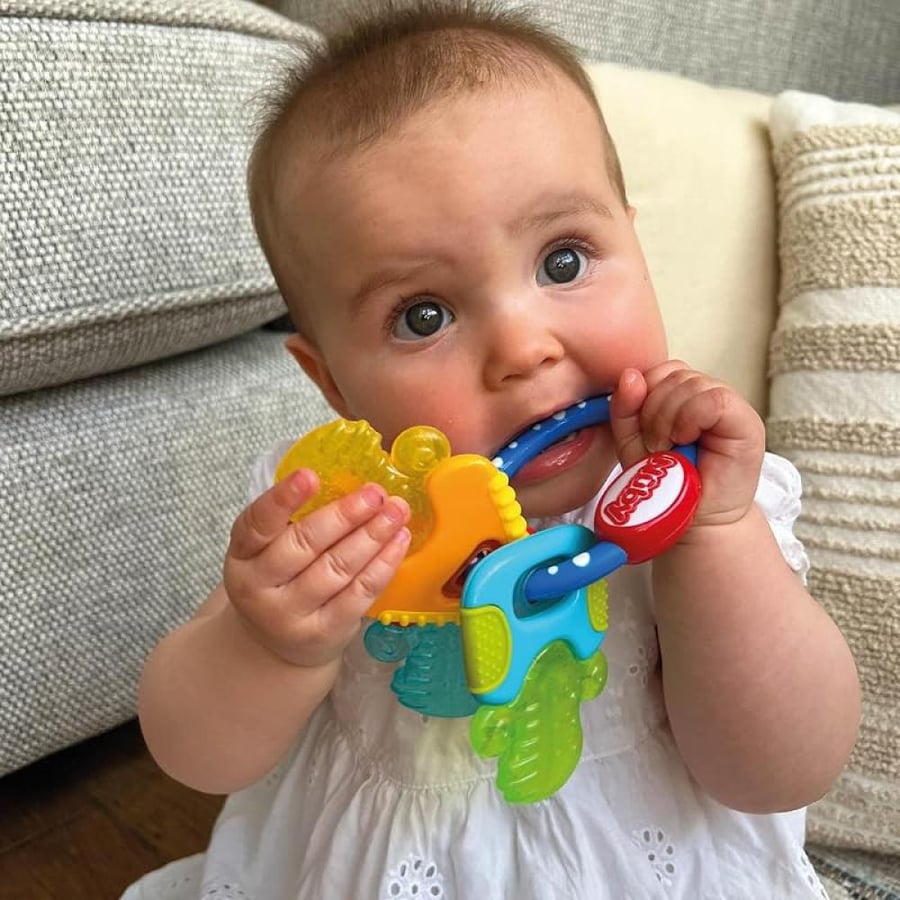 Nûby Icy Bite Keys SoothingTeether 3M+