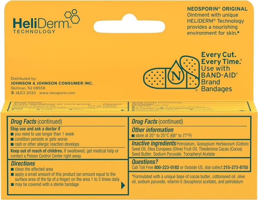 Neosporin Original Triple Antibiotic Ointment, 0.5 oz