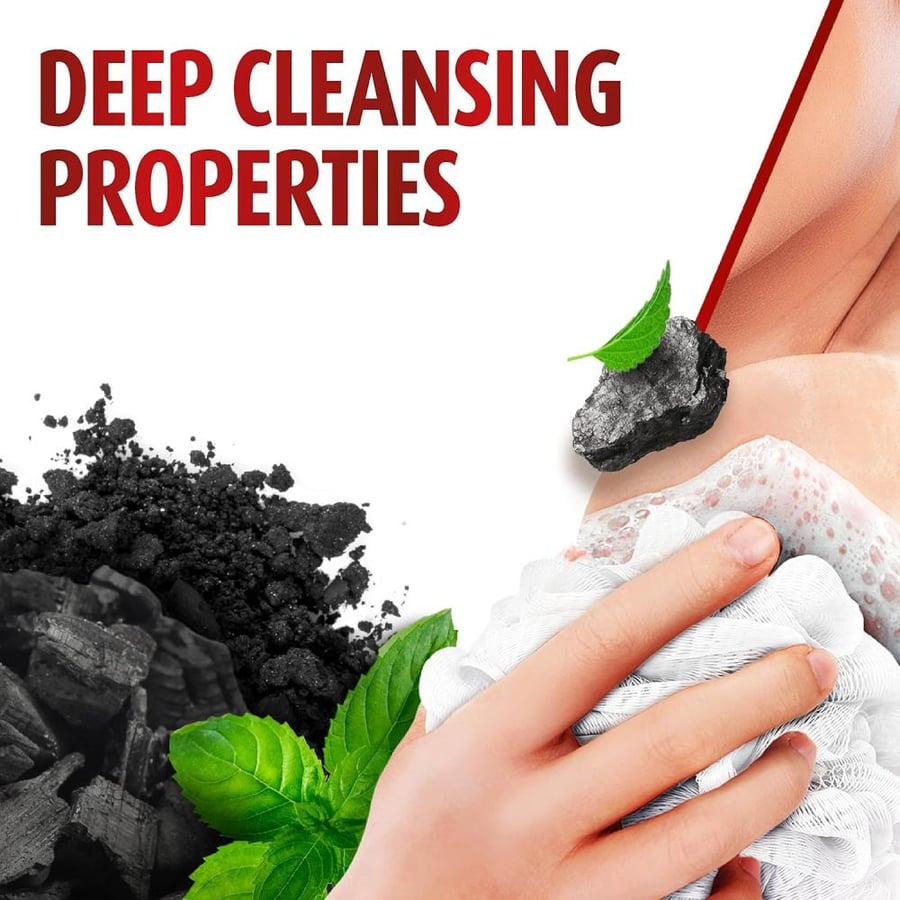 Lifebuoy Anti Bacterial Charcoal & Mint Body Wash, 500 Ml