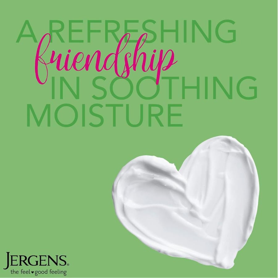 Jergens Soothing Aloe Refreshing Body Lotion, Aloe Vera Body and Hand Moisturizer, 21 Fl Oz, Illuminating Hydralucence Blend, with Cucumber Extract, Dermatologist Tested