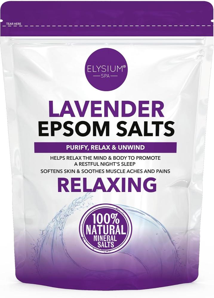 Elysium Spa Natural Lavender Epsom Salts 450G