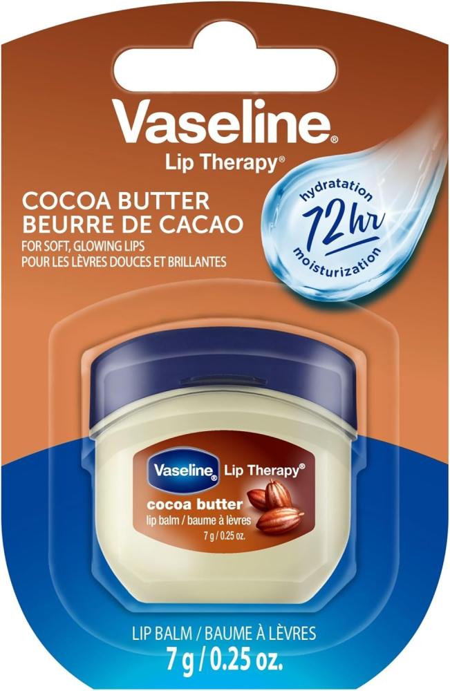 Vaseline Lip Therapy Cocoa Butter, 7ml