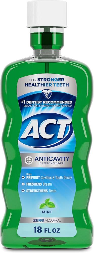 ACT ANTICAVITY RINSE Act Anticavity Fluoride Rinse 180Z, International Shipping