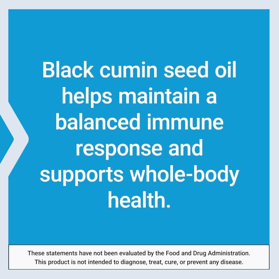 Life Extension Black Cumin Seed Oil (60 Softgels)