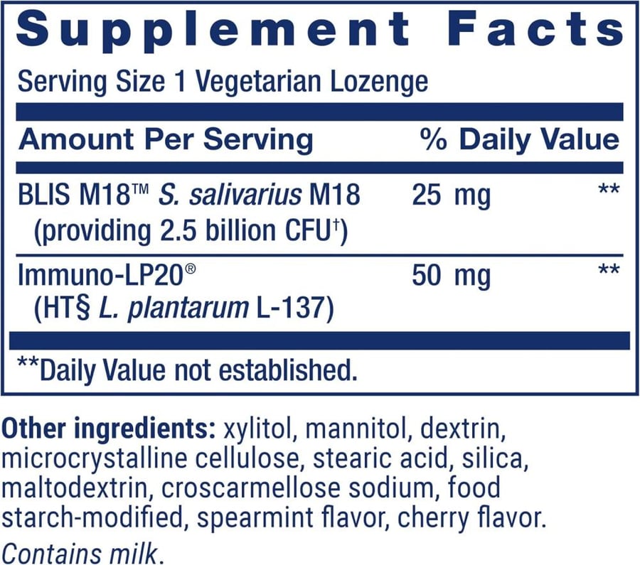 Life Extension, Florassist Oral Hygiene, 30 Lozenges