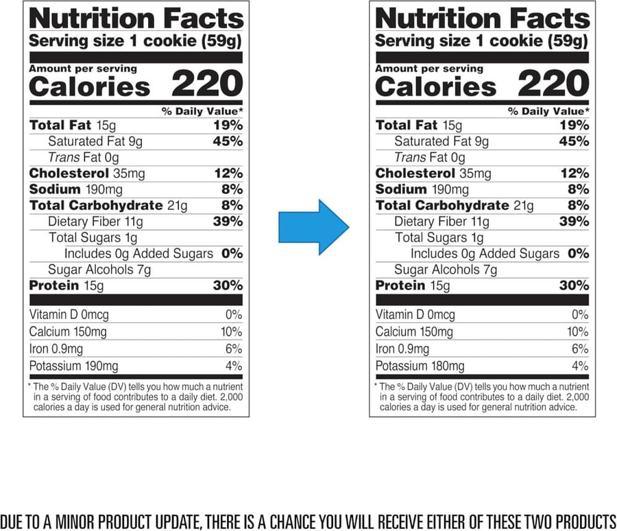 Quest Nutrition Double Chocolate Chip Protein Cookie, 12 X 59G - Pack Of 1