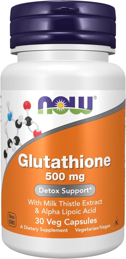 Now Foods, Glutathione, 500 Mg, 30 Veg Capsules