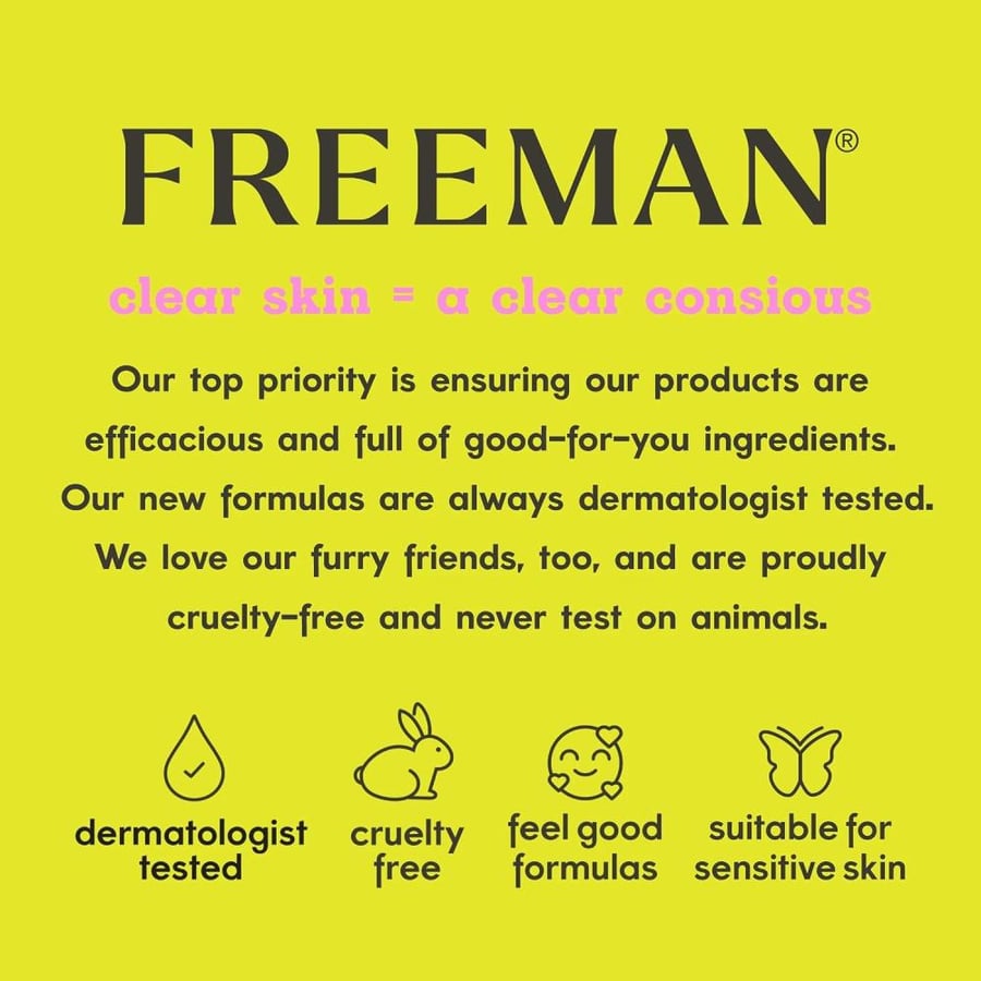 Freeman Feeling Beautiful Facial Anti-Stress Mask Dead Sea Minerals for Unisex 6 oz Mask