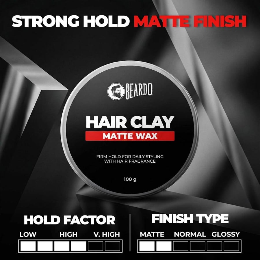 BD Strong Hold Clay Wax 100g