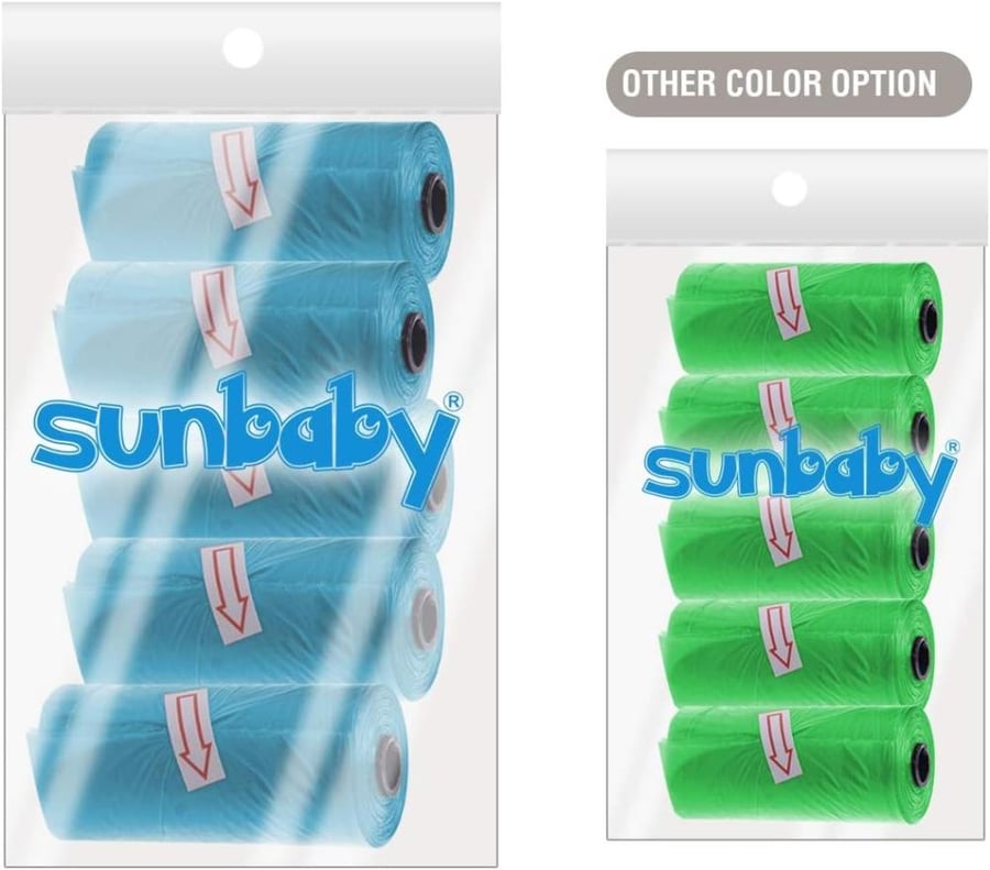 Sunbaby Sun Baby Scented Bag, 5 Pieces, Assorted Colors, Vd-Sb-Sbag-Blue/Green