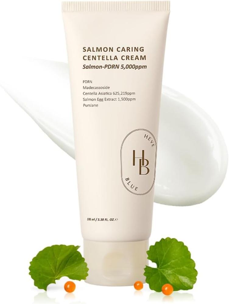 HEVEBLUE Salmon Caring Centella Cream 100Ml Multicolour
