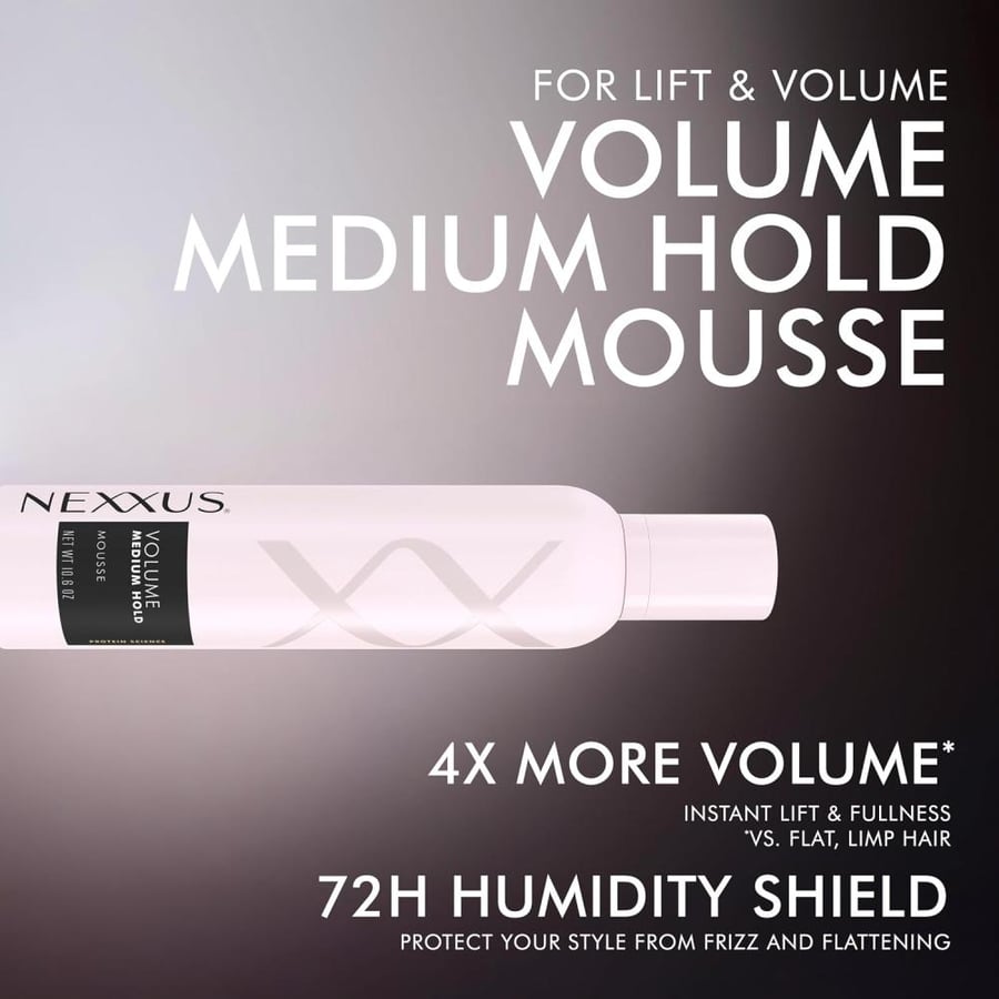Nexxus Mousse Plus Volumizing Foam, 10.6 oz/ 300g