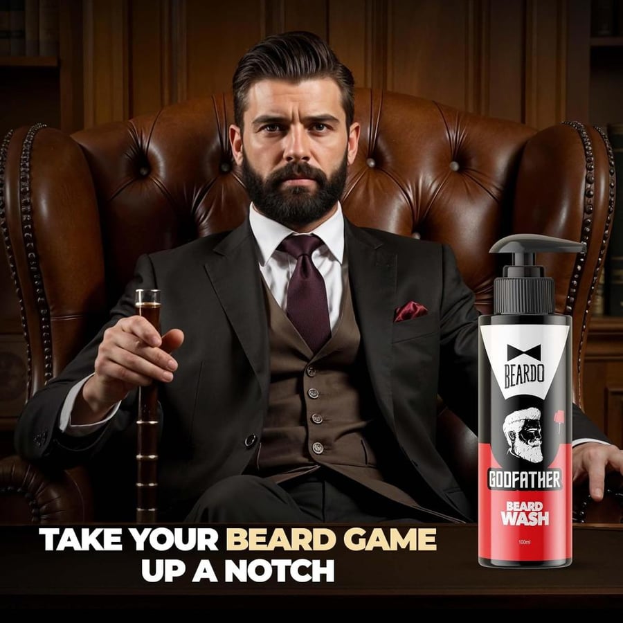 BD GodFather Beard Wash 100ml V2