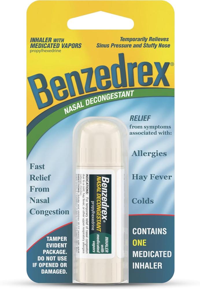Benzedrex Nasal Decongestant Inhaler