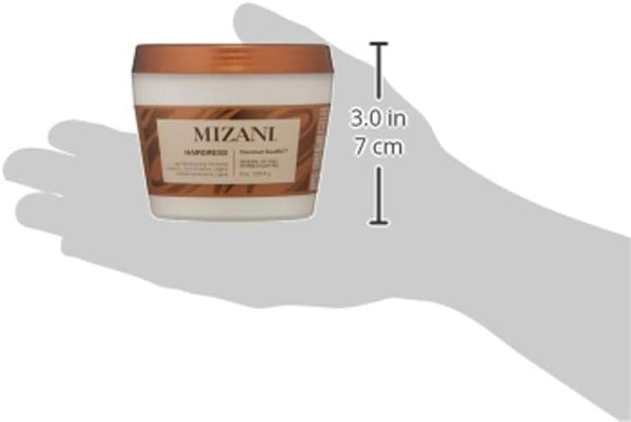 Mizani Leave-In Conditioner, For All Hair Types, Hydrating and Conditioning Treatment, Infused with Coconut Oil, Mineral Oil and Petrolatum Free, Styling Hairdress Coconut Souffle, 250ml