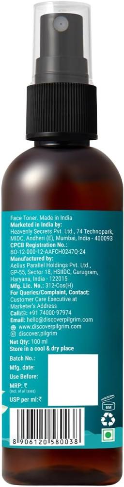 Korean Beauty White Lotus Refreshing Face Mist & Toner | Toner for glowing skin | Alcohol-Free Mist & toner for open pores Tightening | Korean skin care products | Women & Men | 100 ml