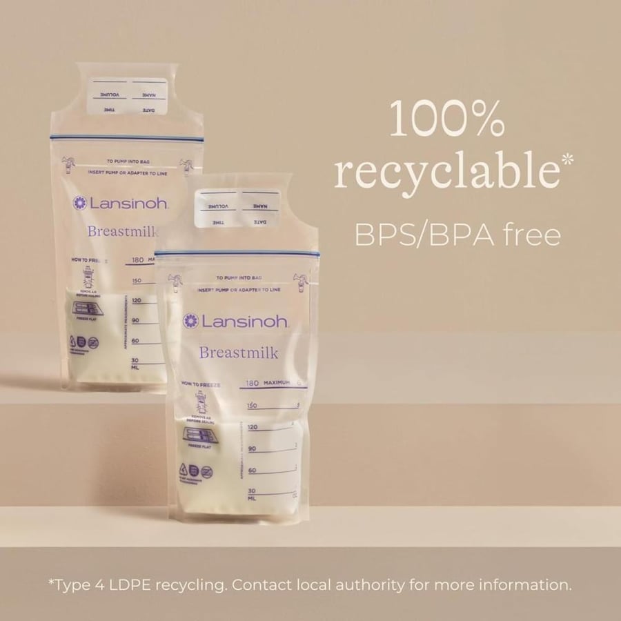 Lansinoh Breastmilk Storage Bags 25 Ps
