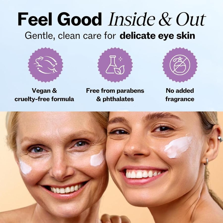 LilyAna Naturals Eye Cream for Dark Circles & Puffiness, 1.7 oz