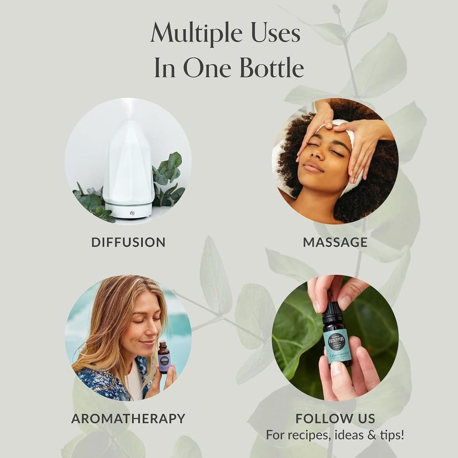Edens Garden Tea Tree Essential Oil- 100% Pure Premium Grade, Undiluted, Natural, Therapeutic, Aromatherapy, The Best for Diffuser, Hair, Humidifiers, Kid Safe 10 ml (.33 fl oz)