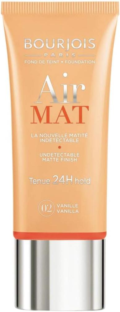 Bourjois, Air Mat 24H. Foundation. 02 Vanilla. 30 ml - 1.0 fl oz