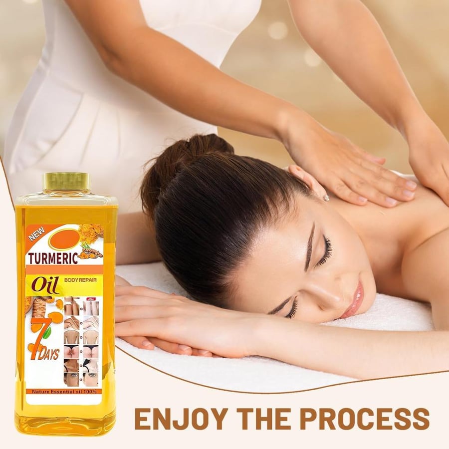 Lucift Soft 7 oil, Soft 7 Turmeric Oil, Soft 7 Turmeric oil for skin, Natural Moisturizing Nourishing for Face and Body Oil For All Skin Types