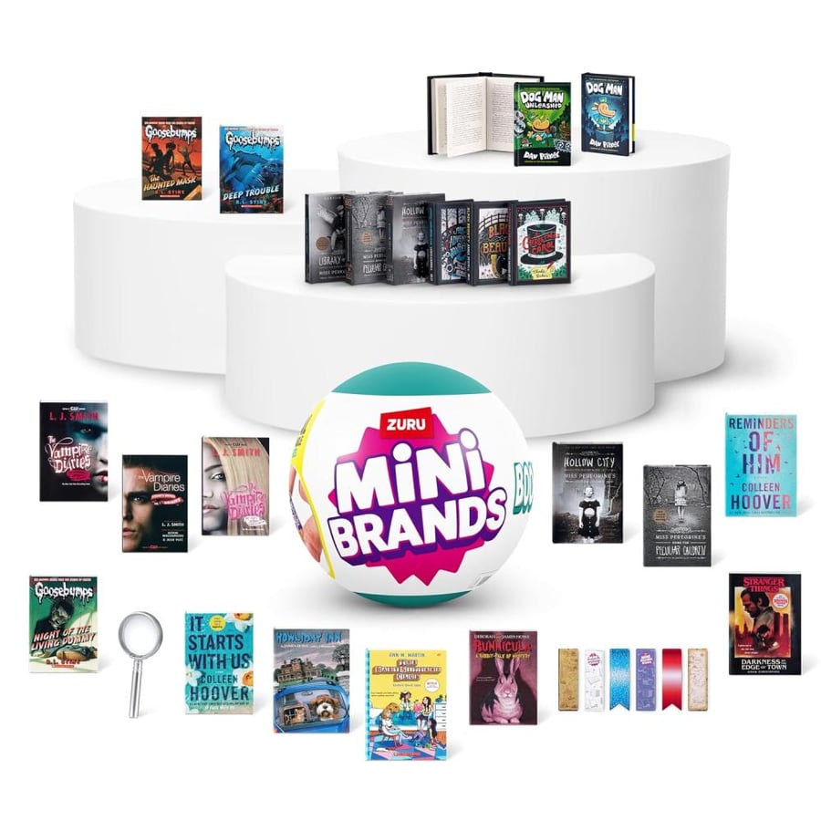 S001-MINI BRANDS-BOOK MINI BRANDS -SERIES 1,21pcs/Gravity PDQ,42pcs/CTN, STD Color Asst