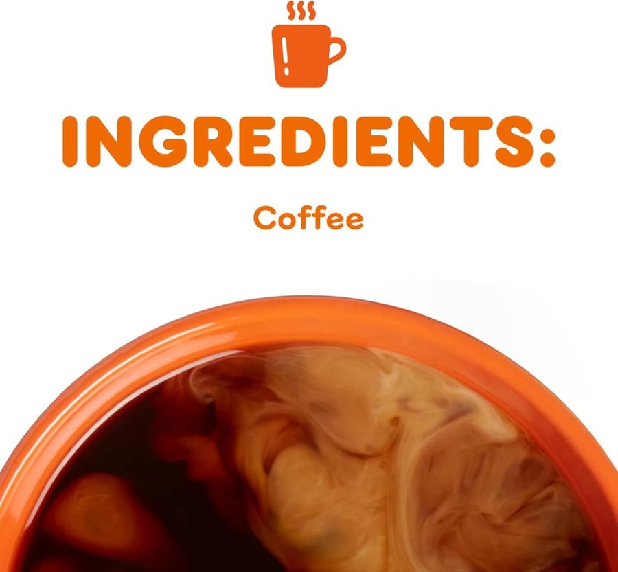 Dunkin' Donuts Original Blend - Medium Roasted Coffee Beans Canister 850g