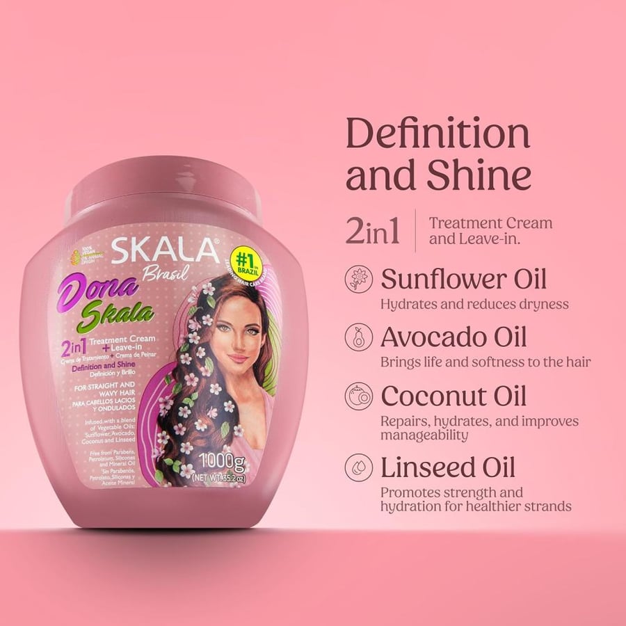 Skala Expert Dona Skala Hair Treatment Conditioning Cream, 1000g